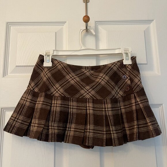 plaid mini skirt - Picture 3 of 6